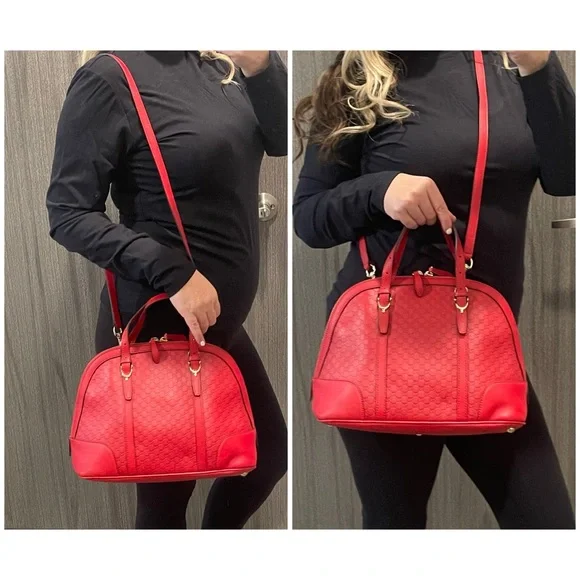 SOLD❌ Authentic GUCCI Microguccissima Dome Bag - Picture 6 of 17